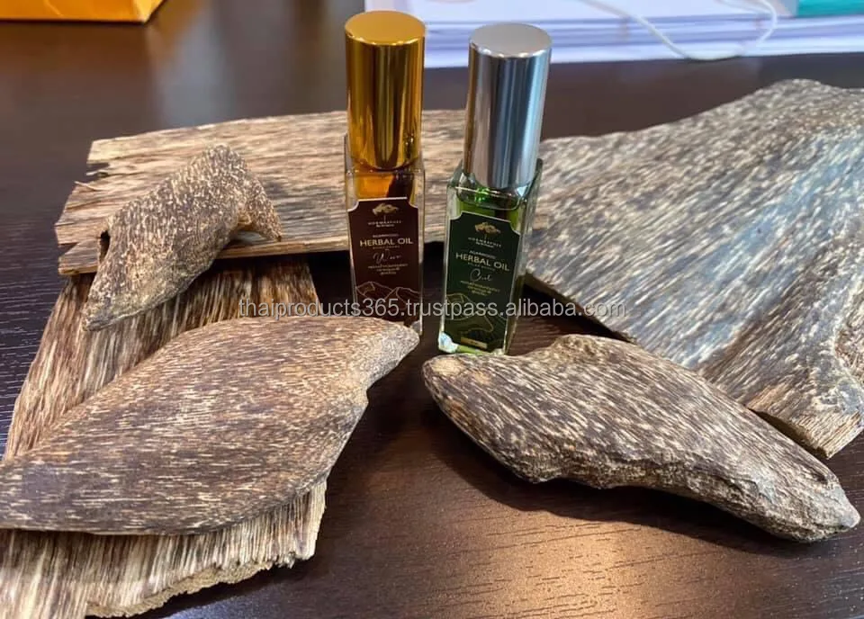 HORMRAPHEE Agarwood Herbal Aroma Balm Oil High Grade From Thailand 8ml