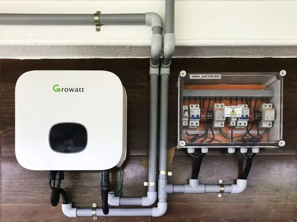 Growatt DC AC 10 кВт 15 20 30 Трехфазная электрическая мощность на сети солнечных инверторов