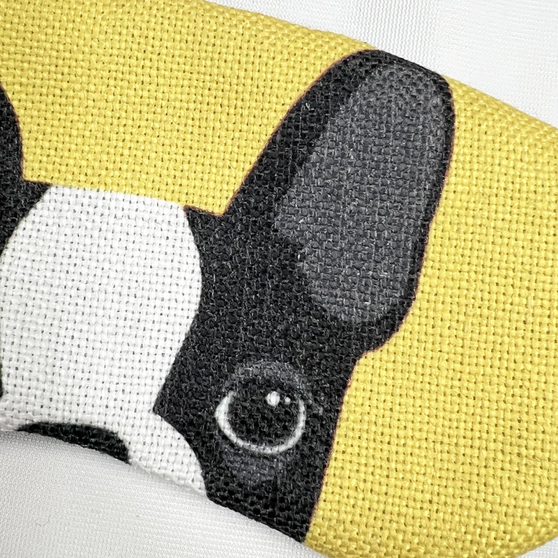 Buti Custom LOGO  Blank Sublimation Eye Mask Printing Sleeping Eye Mask Cotton Linen Sublimation Elastic Strap Shading Eye Mask