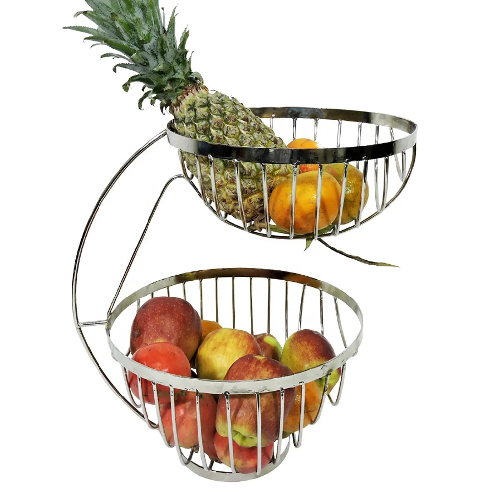 Metal Wire Basket Modern Design Innovative Fruit and Vegetable basket household use decorative basket