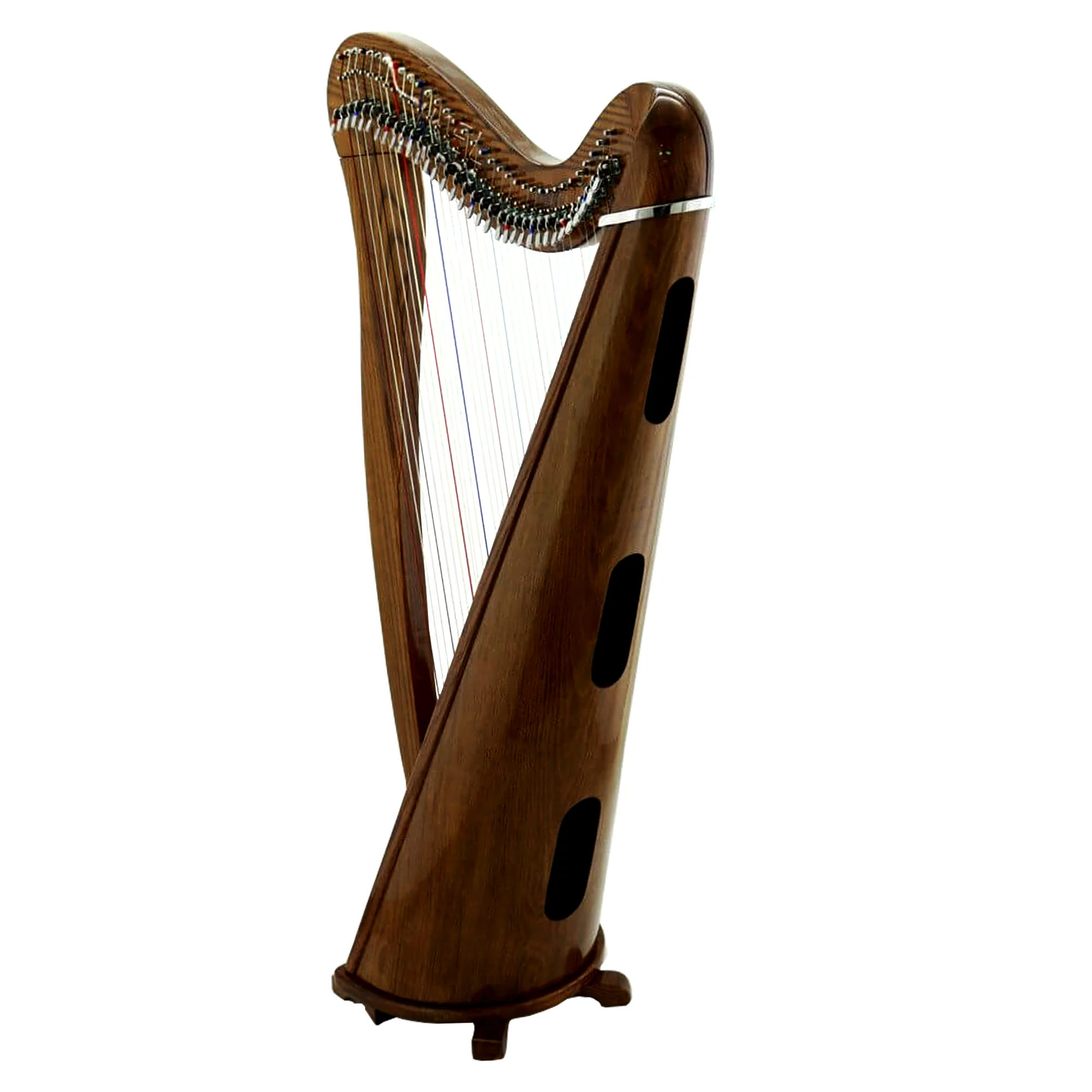 Custom 34 String Lever Harp Natural Wood Harp Free Cary Bag/ with Free String Set Best for Harpist for Harp natural color