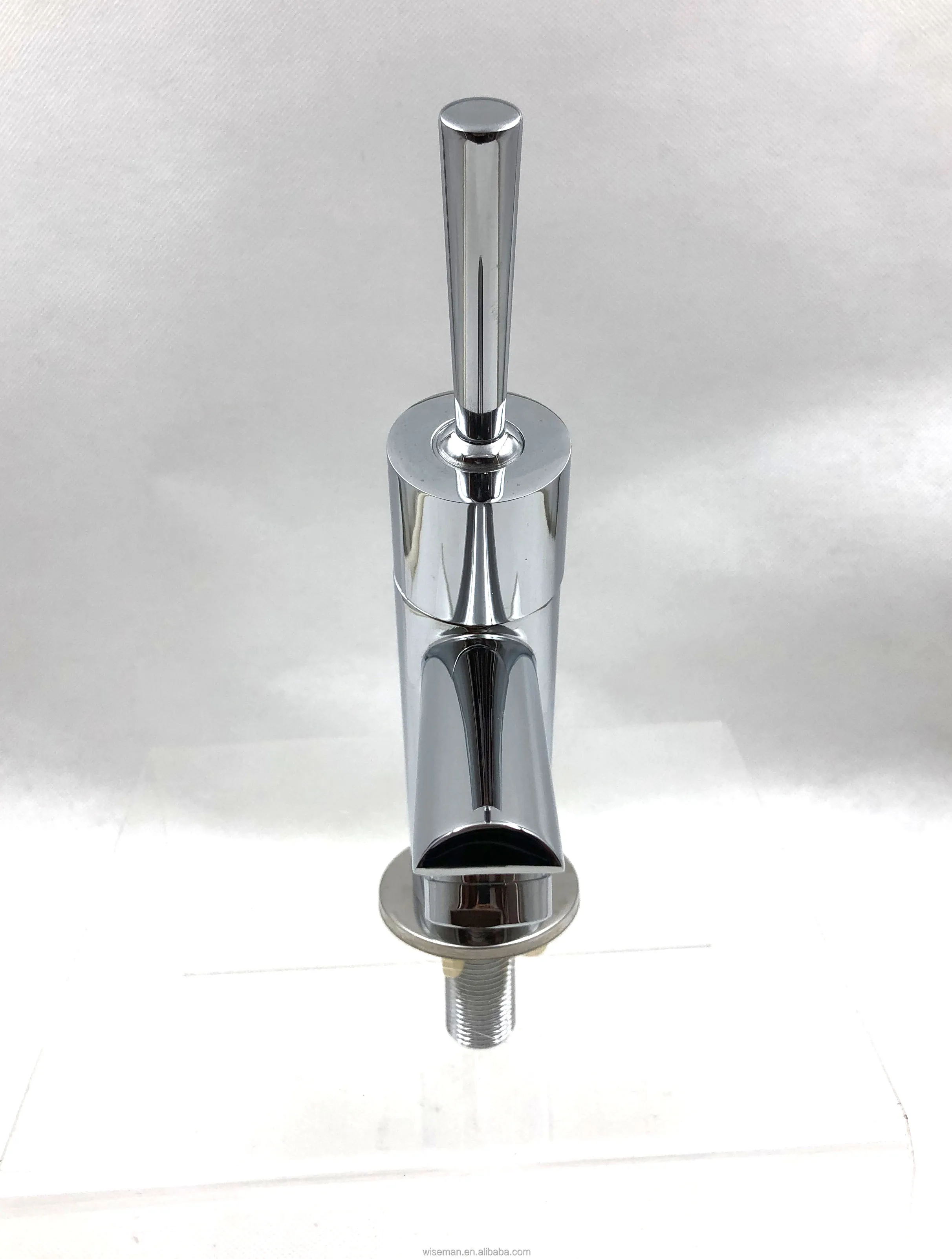 Hospital Foot Industry Elbow Open Time Delay Faucet Lever Open Basin Water Tap with Self Closing Function