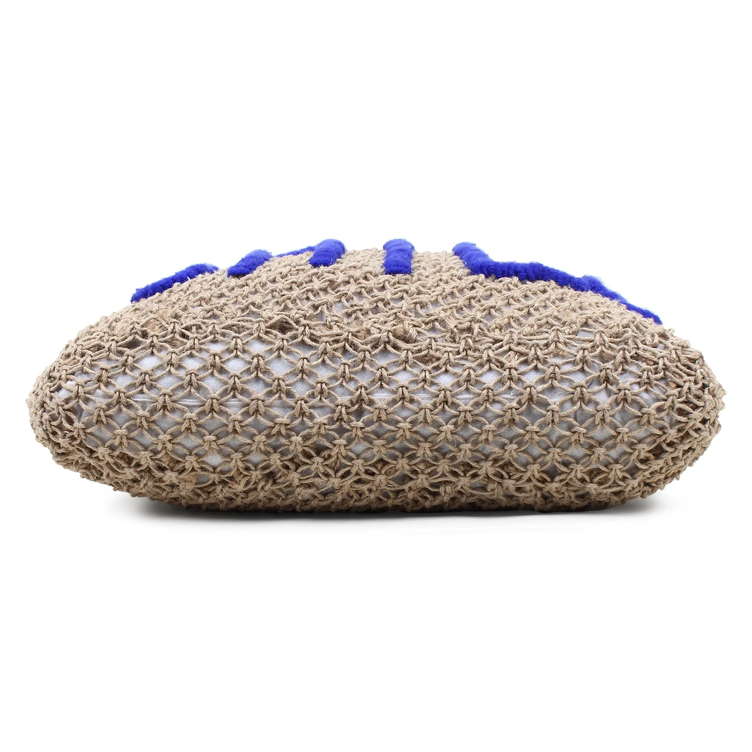 Модная Летняя женская пляжная дорожная сумка ручной работы из натурального джута вязаная крючком сумка-тоут для покупок оптовая продажа модная сумка-Макраме