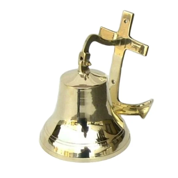 Decorative Marine Nautical Brass Ship Bell Vintage Style Classic