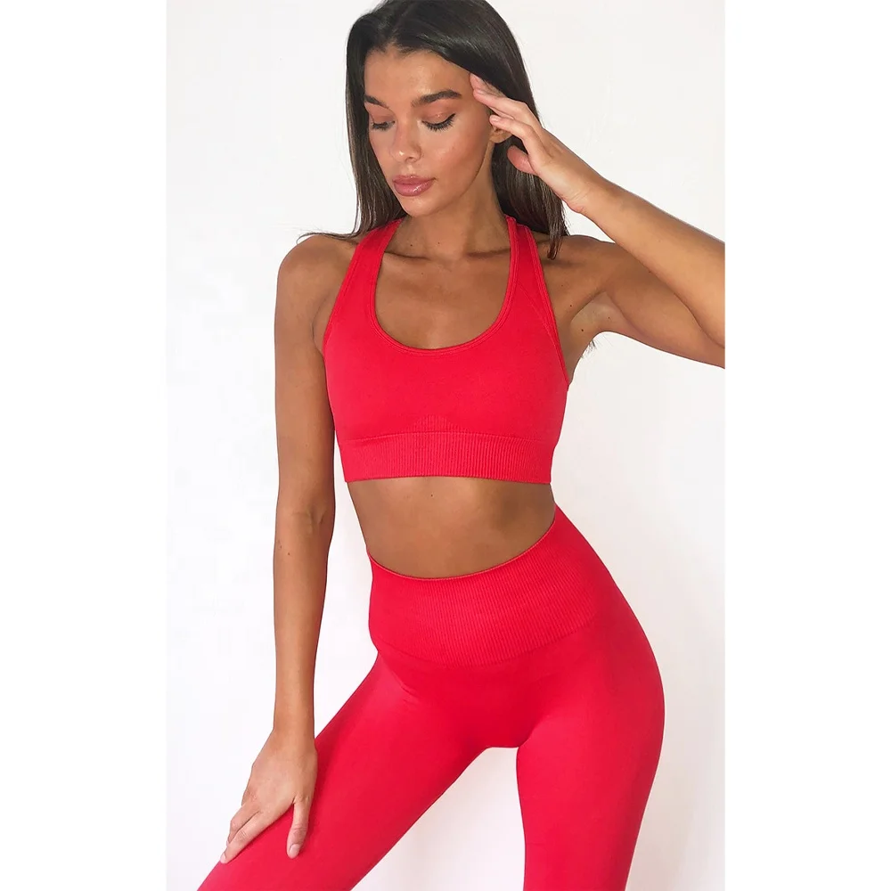 Women Running Gym Yoga Bra Sports Fitness Tops Athletic Workout Fitness Bra