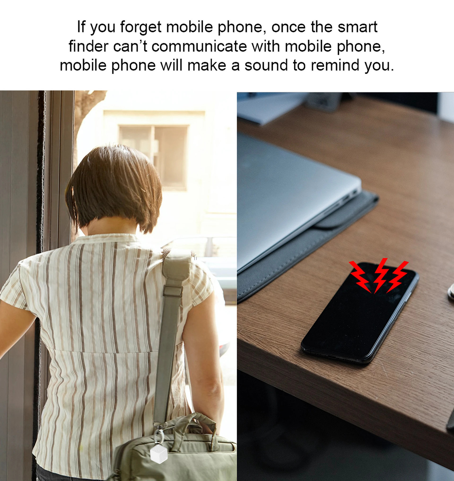 New Arrival Ble 5.0 Key Finder Anti Lost Device Smart Air Key Finder Tag For Finding Lost Things