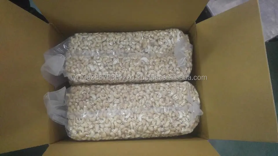 Bulk top-grade kaju cashews with a low minimum order quantity (MOQ)