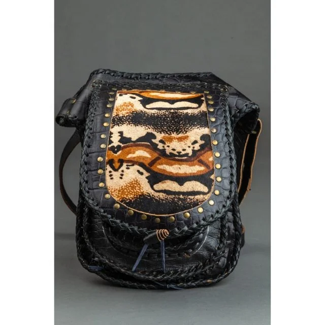 LW NEW style Waist Bags Unisex Leather Biker Bag Motorcycle Belts Hip Pocket Bum Bags