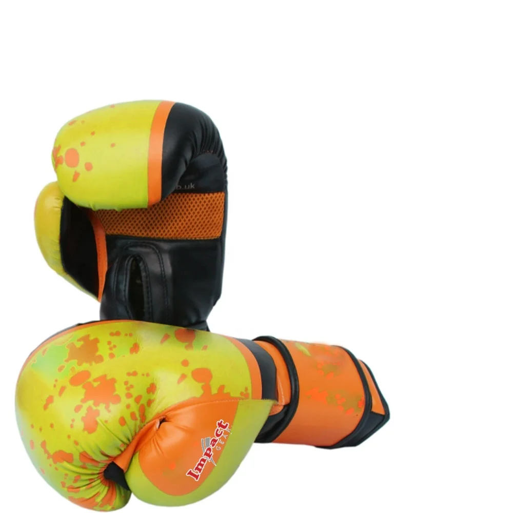  Оптовая продажа по заводской цене индивидуальный логотип дешевые Профессиональные боксерские перчатки для тренировок