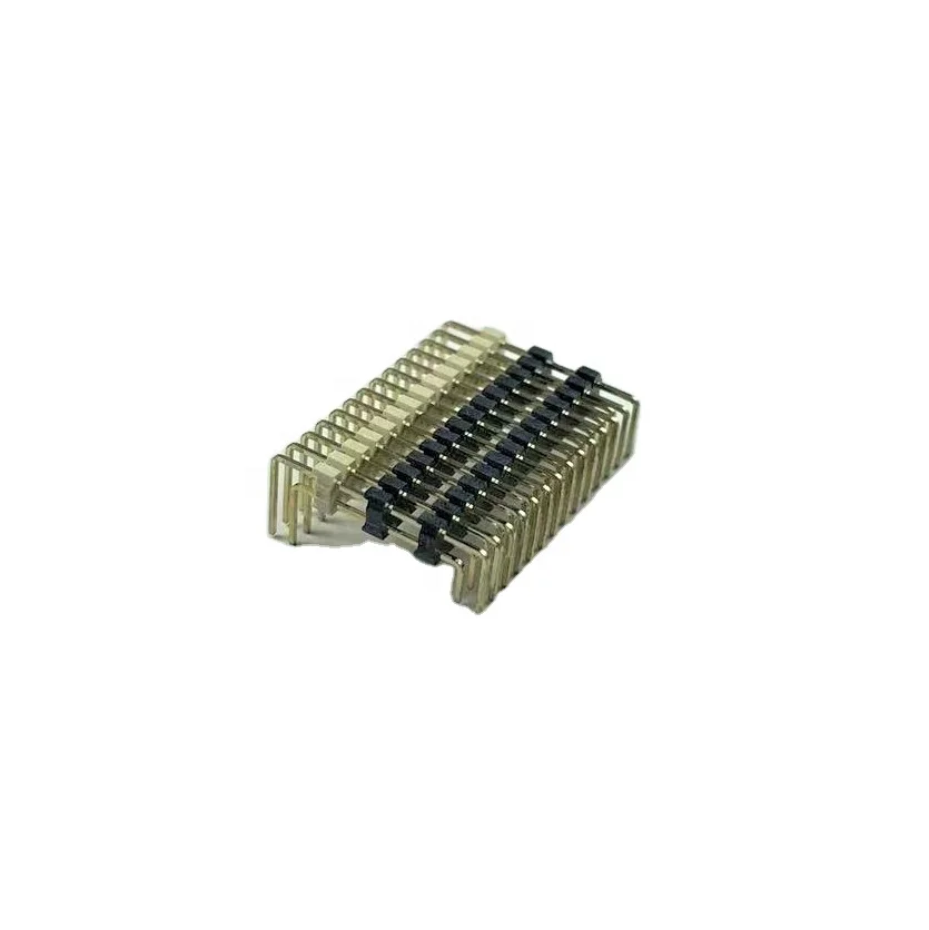 Custom  U Type 2.00 Pin Header 2*14 Pin Right Angle