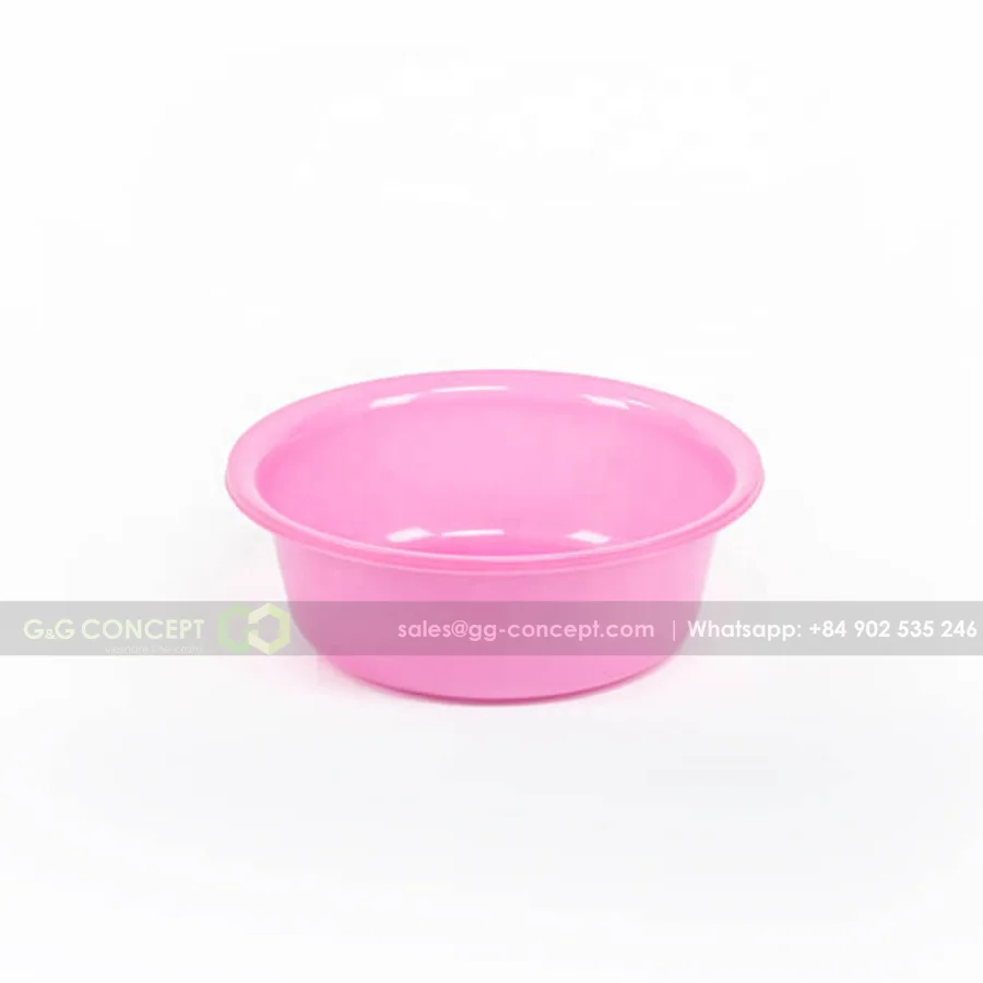 Kitchen Plastic Washing Bowl, Plastic Washing Bowl,Round Kitchen Plastic Washing Bowl With Basic Colors