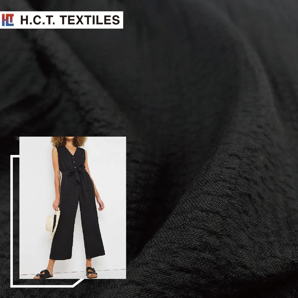 Удобная ткань черный 185 г вискоза полиэстер спандекс тяжелая блейзер для брюк