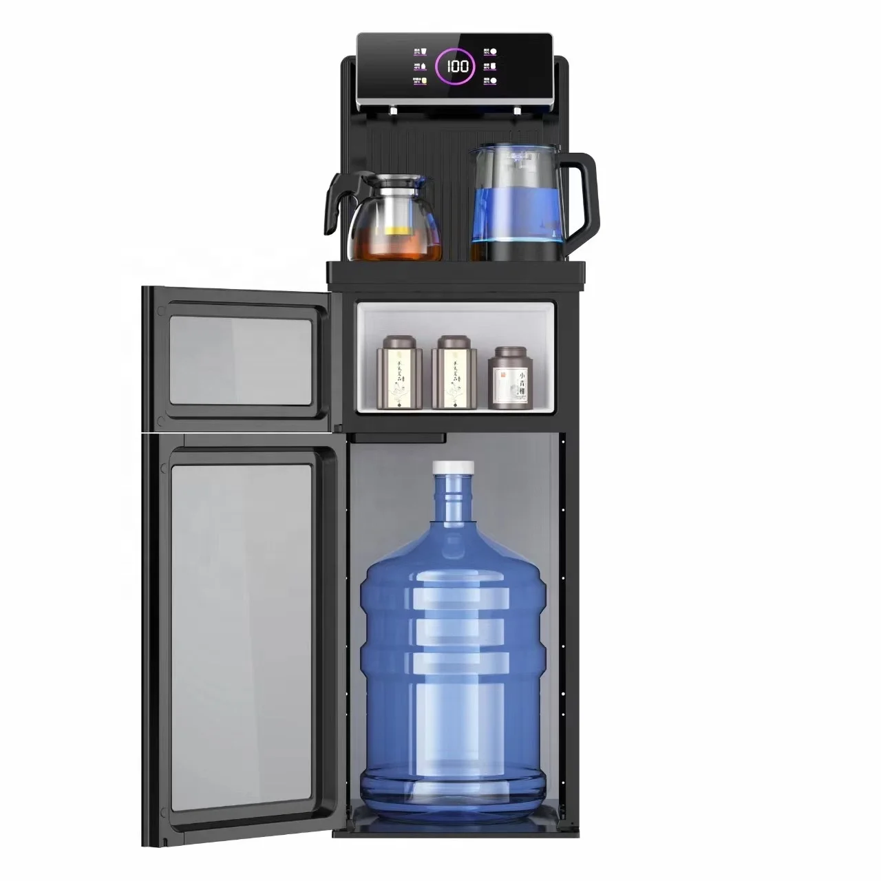 New Touch Plane Control Bottom Loading Hot And Cold Cooling Tea Bar Machine Water Dispenser Warm Hot Cold