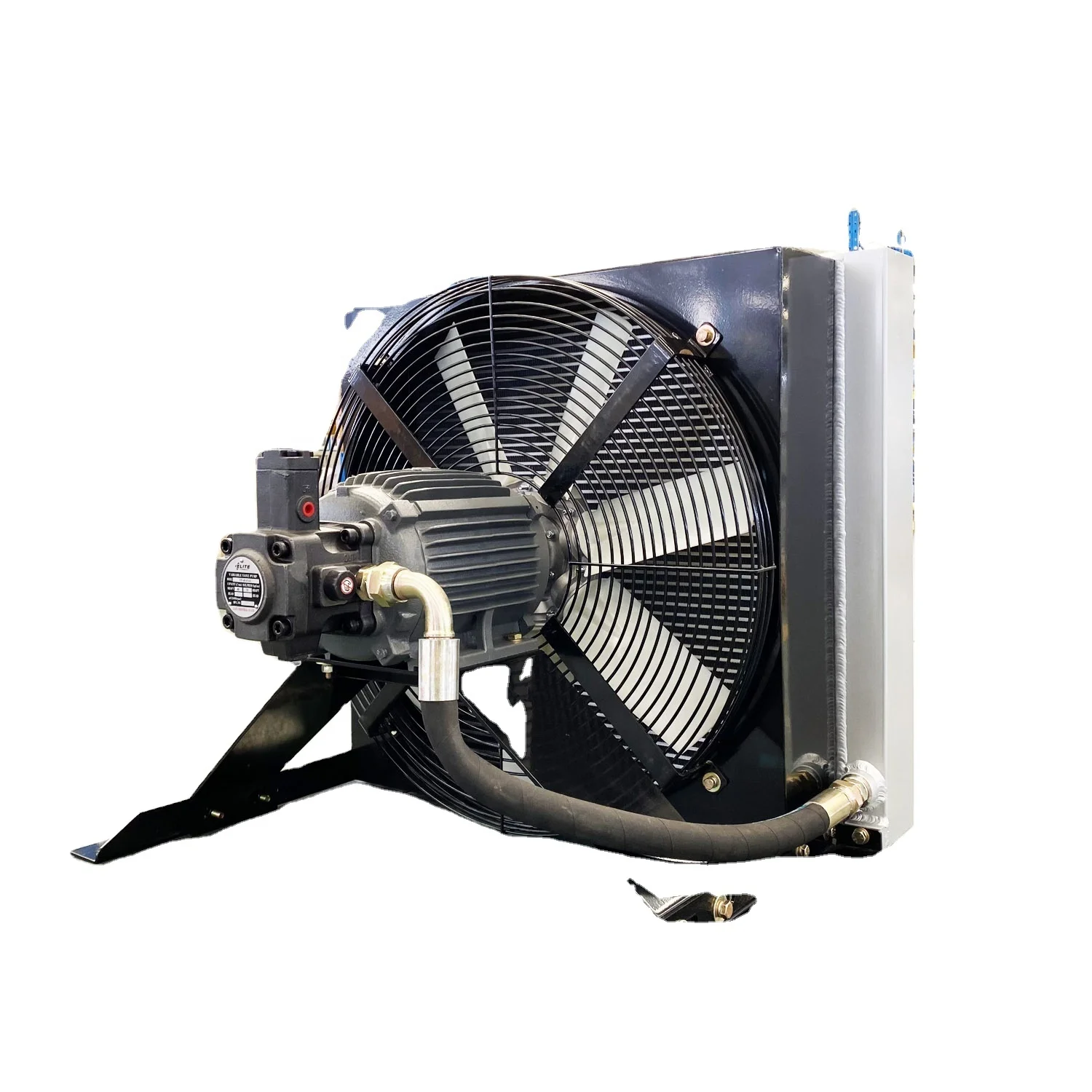 Customizable oil cooler  with motor for Gear box