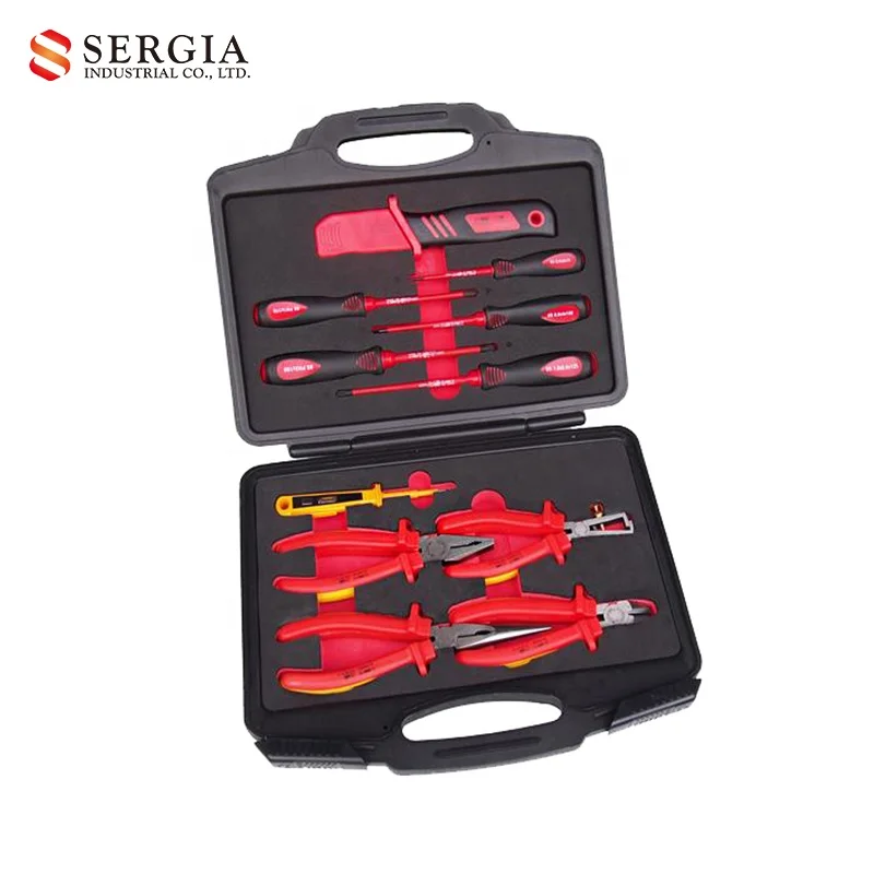 4-15PCS 1000V Insulated Tool Set VDE Pliers Set & Screwdriver Set Combination Hand Tool