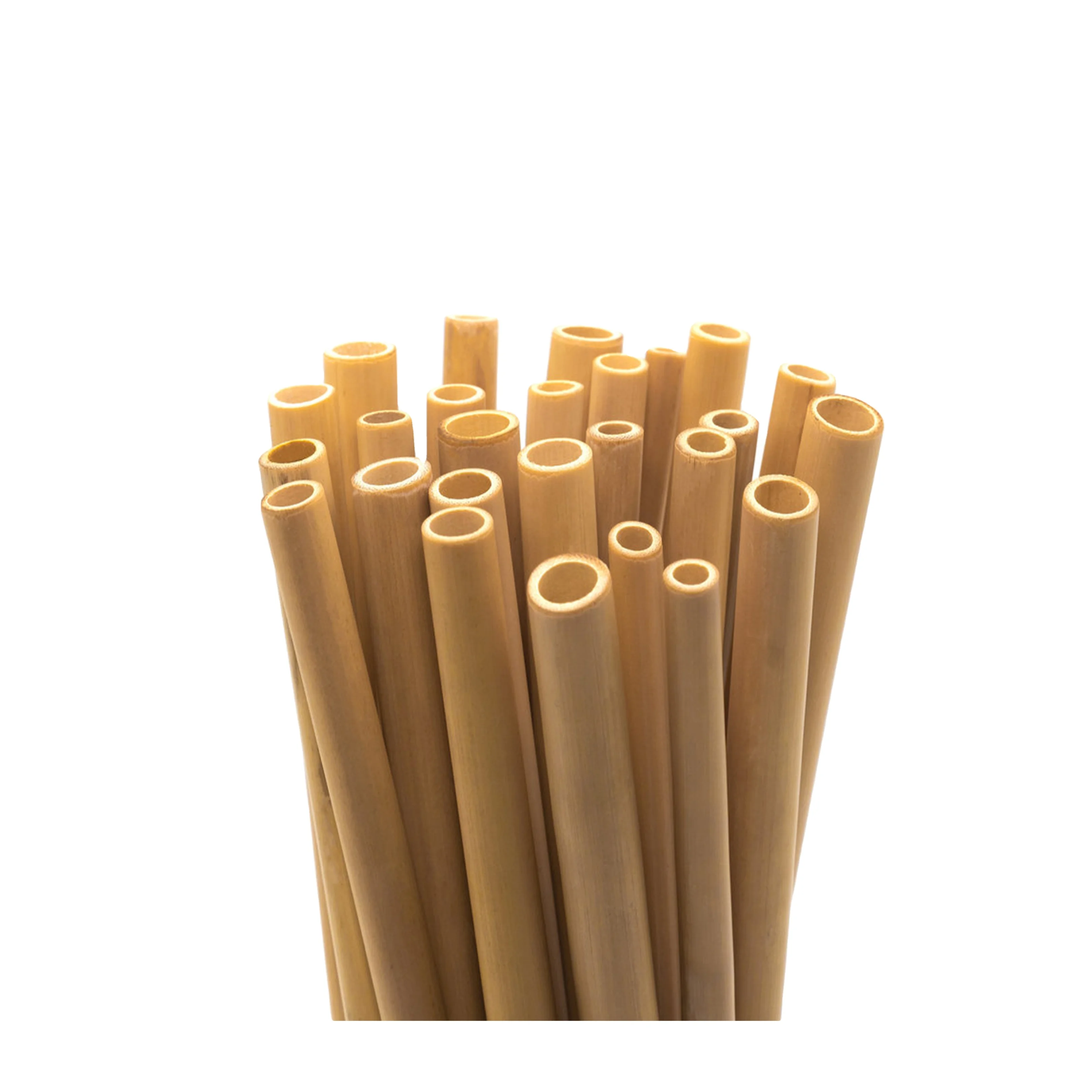 Wholesale 100% Natural Organic Eco-Friendly Disposable Drinking Straws - Biodegradable, Reusable, Compostable Straws