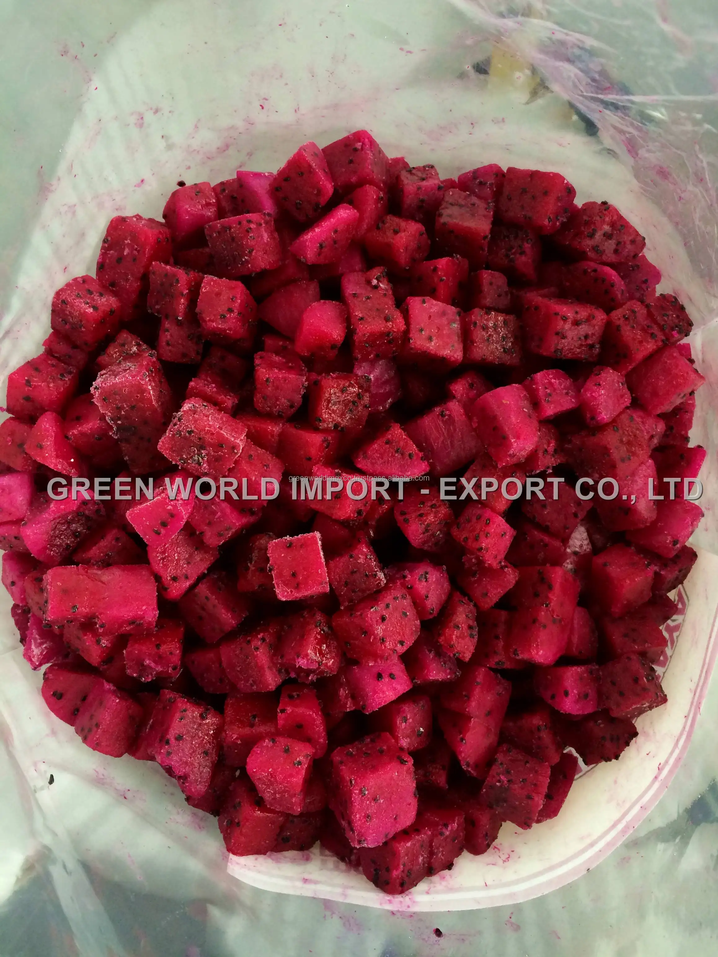 FROZEN RED DRAGON FRUIT VIETNAM - BEST PRICE IQF DRAGON FRUIT FOR NOW - IQF PITAYA WITH PREMIUM QUALITY AND BEST SERVICE EVER