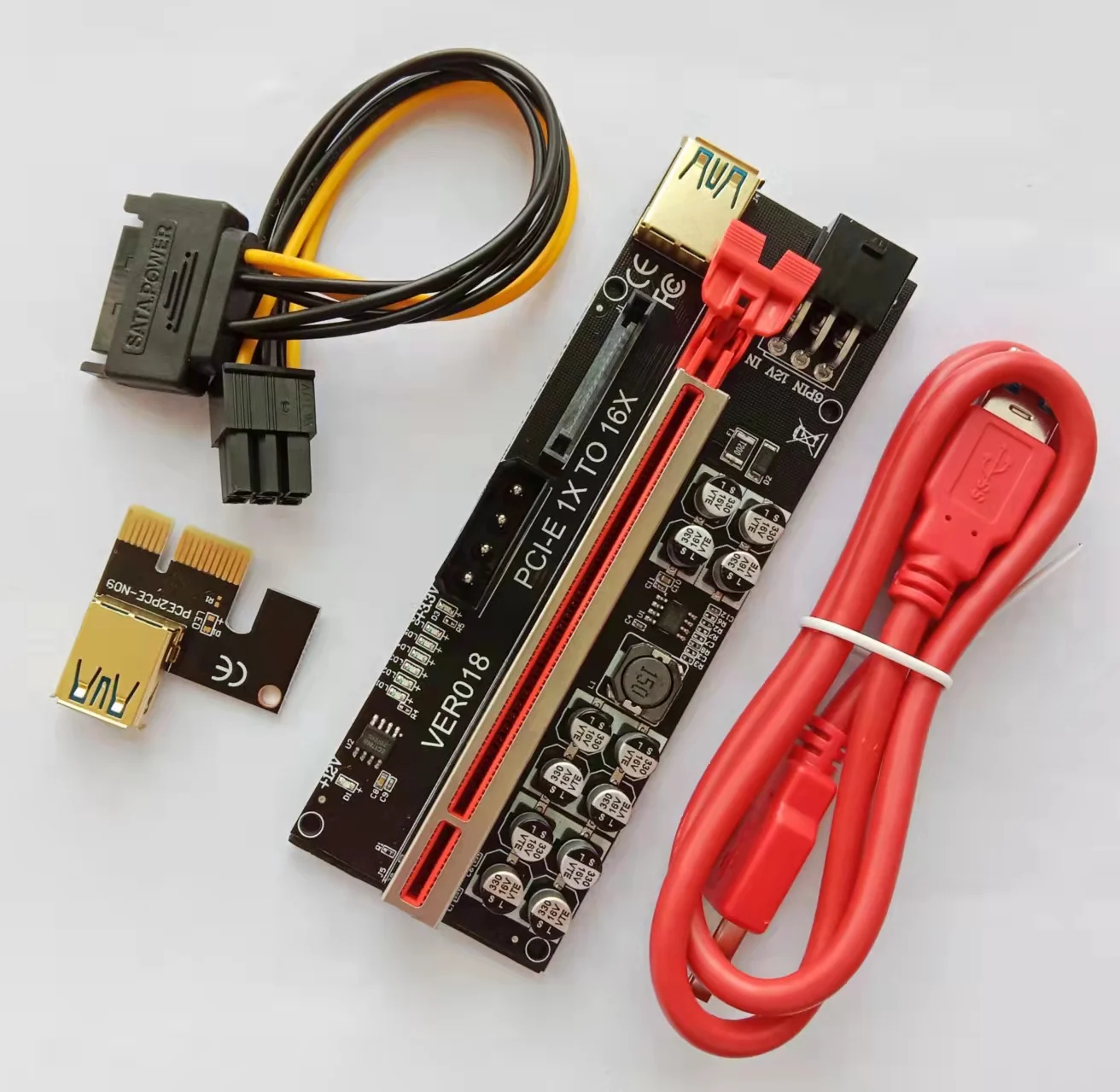Кабель питания 8Pin 6 + 2 Pin карты линии 1 до 3 адаптер кабель PIC18F46K20-I/PT18AWG 50 см 3*20 изготовленных на