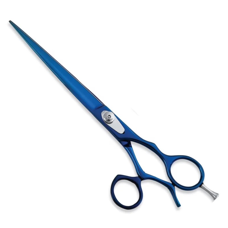 Titanium Coating Hair Scissors 7 inch Gold Hairdressing Scissors Professional Hair Shear Stainless