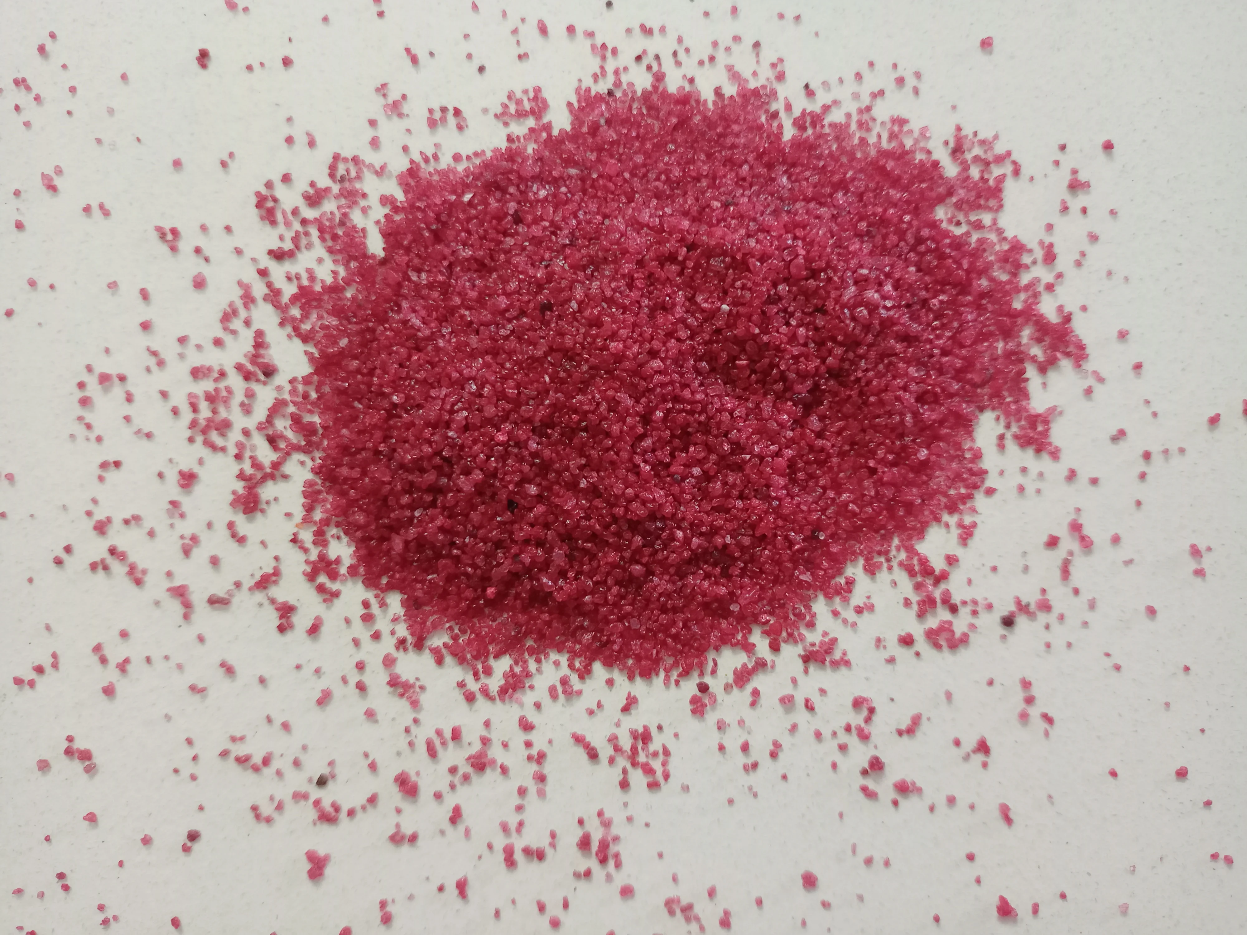 Diffrent color and different size silica quartz and marble coated sand with multicolor mixed granular sand price per ton