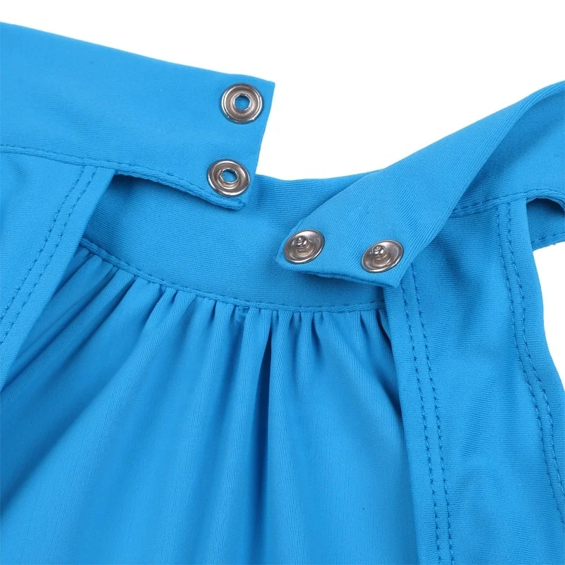 8-16 Wholesale Kid Training Dancewear Manufacturer Contemporary Internship Stage Dance Wear Girls Lyrical Dance Costumes Dresses