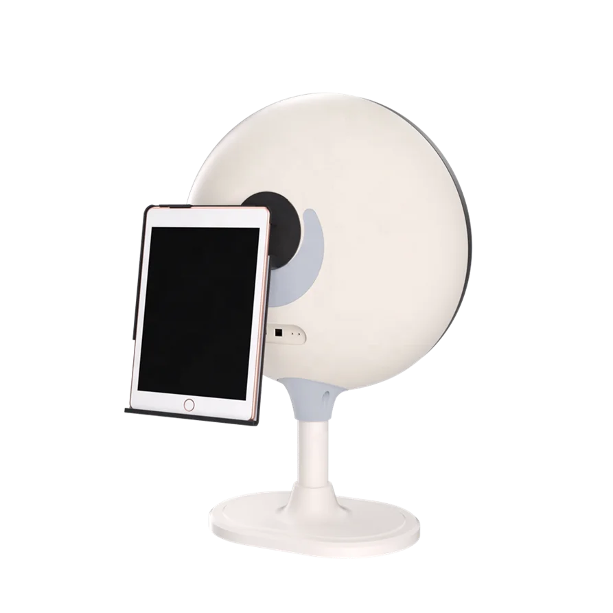 AIMYSKIN Smart Skin Detection System Portable 3D Facial Detector Magic Mirror Skin Tester