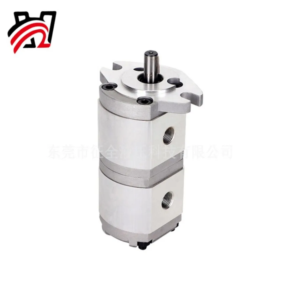 Zhengquan HGP-11A-F8/0.8R electric gear hydraulic pump high pressure oil  HGP series drive gear pump hydraulic gear pump price