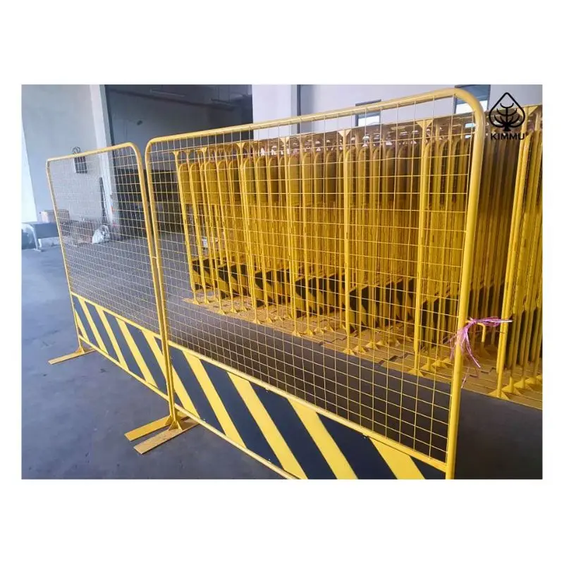 Easy Installation Portable Light Durable Powder Coated Temporary Dog Fence For Event Construction Site Barrier Safety
