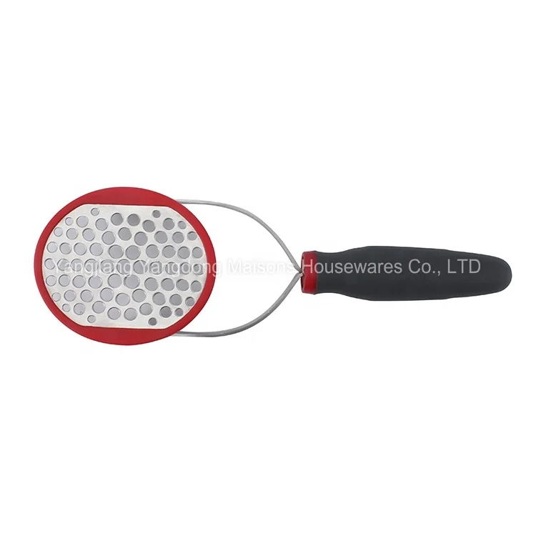 Maisons Kitchen Accessories Heavy Duty Fruits Stainless Steel Potato Masher with Non-Stick Handle