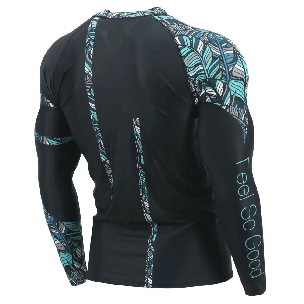 New Design Compression Mma Rash Guard OEM Custom Mma Rashguard Custom Printed Rash Guards