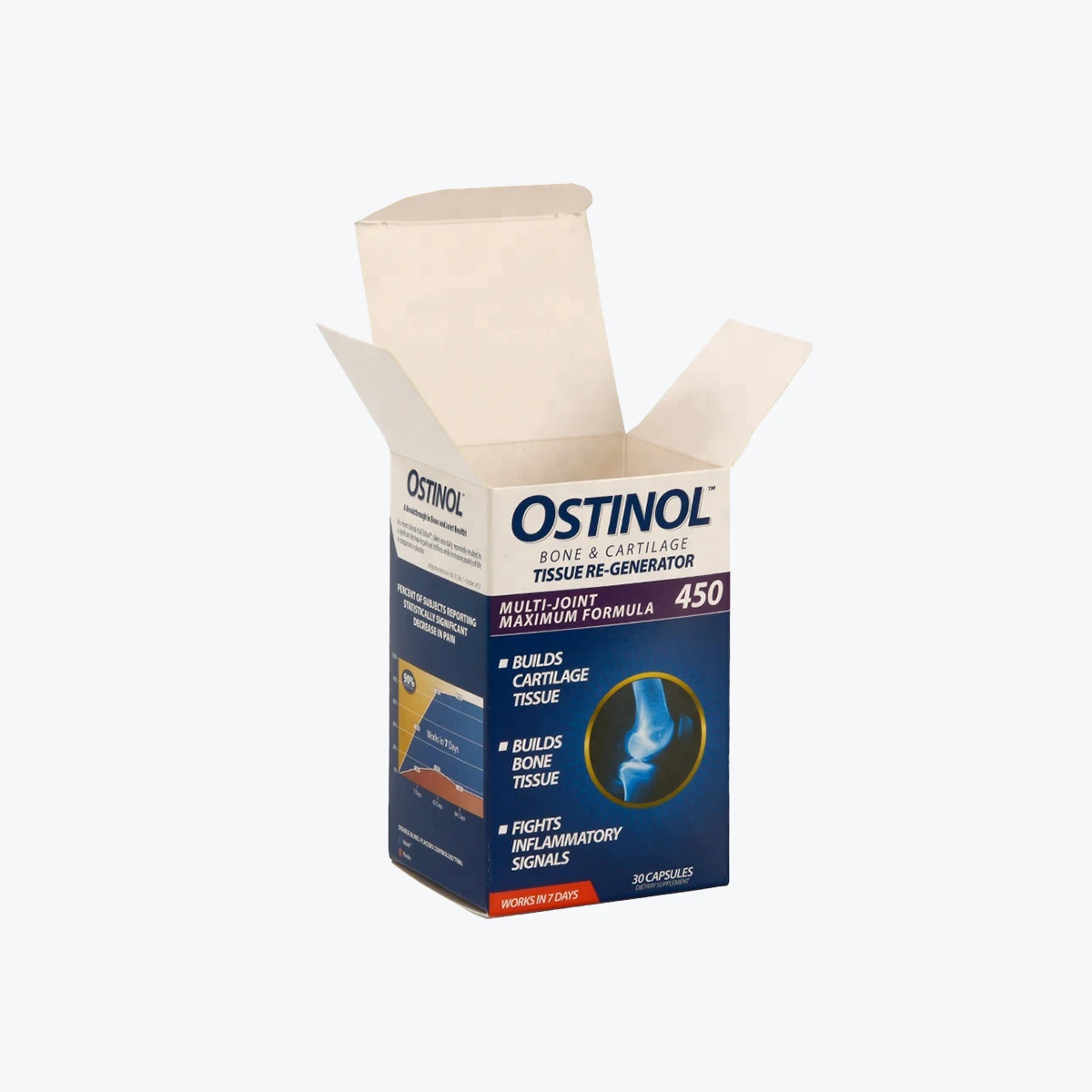 Wholesale Custom Design Packaging Paper Boxes for Medicine Pills/Tablets/Drugs/Vaccines Paper Box