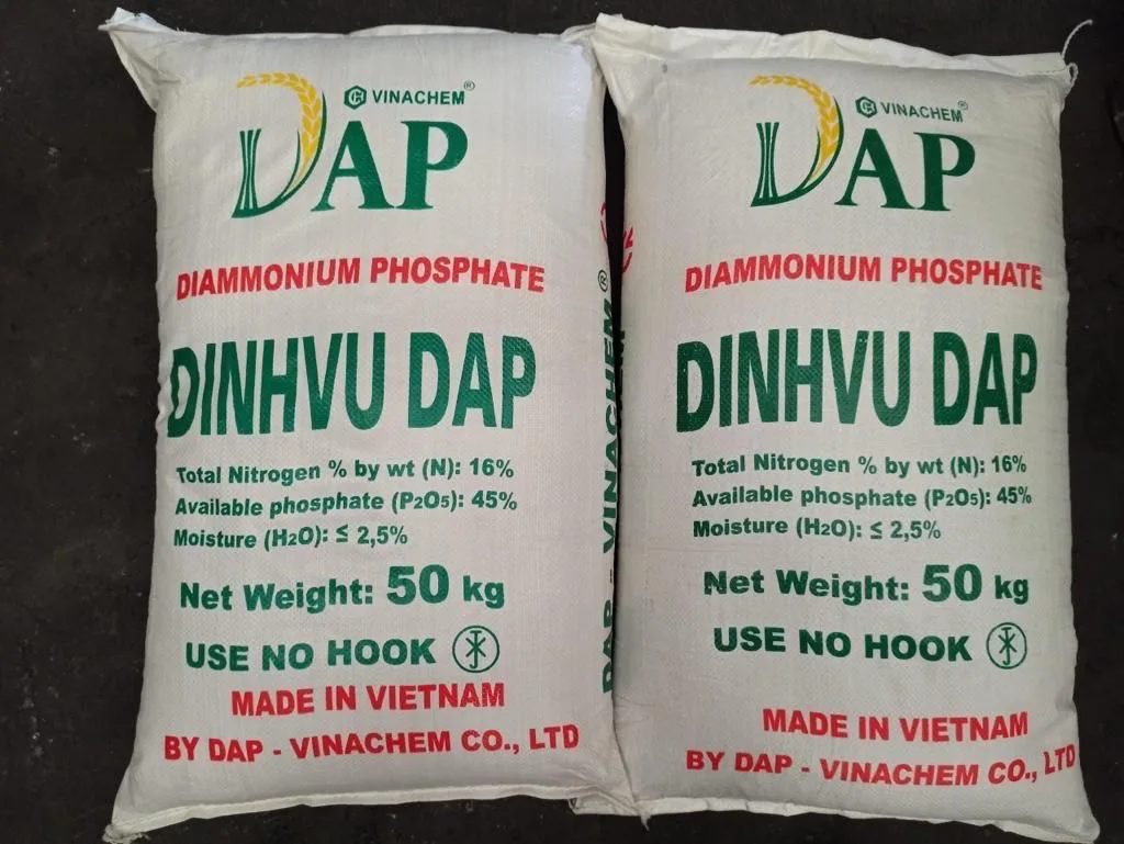 Economical Diammonium Phosphate Water Soluble DAP 15-45-0 Agriculture Phosphate Fertilizer Wholesale Manufacture Made in Vietnam