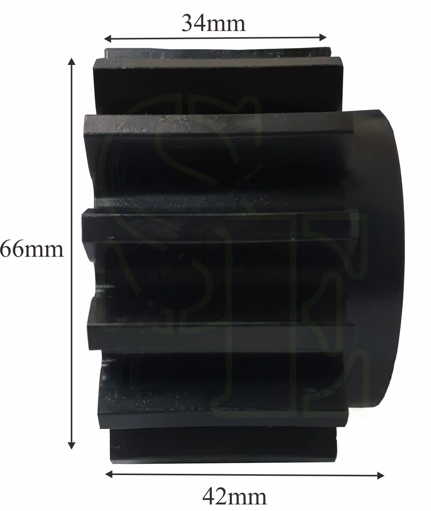 Autogate Spare Part Italianor GM738/GM768 DC Sliding Gate Operator 15T Nylon Gear