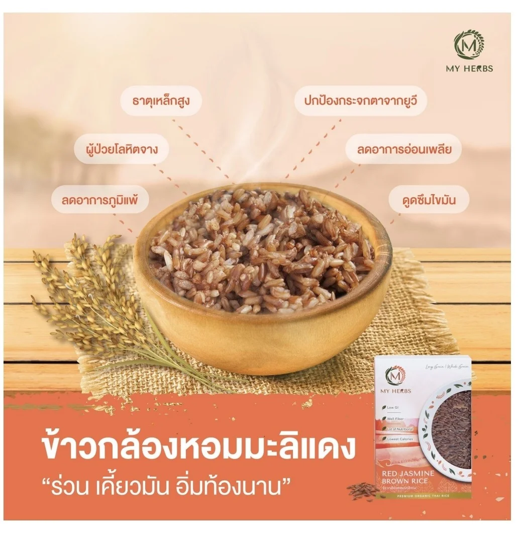 Best Grade Red Jasmine Brown Rice 2lbs Fresh Organic Premium Quality from Thailand Manufactures for 100% Export Ready to ship
