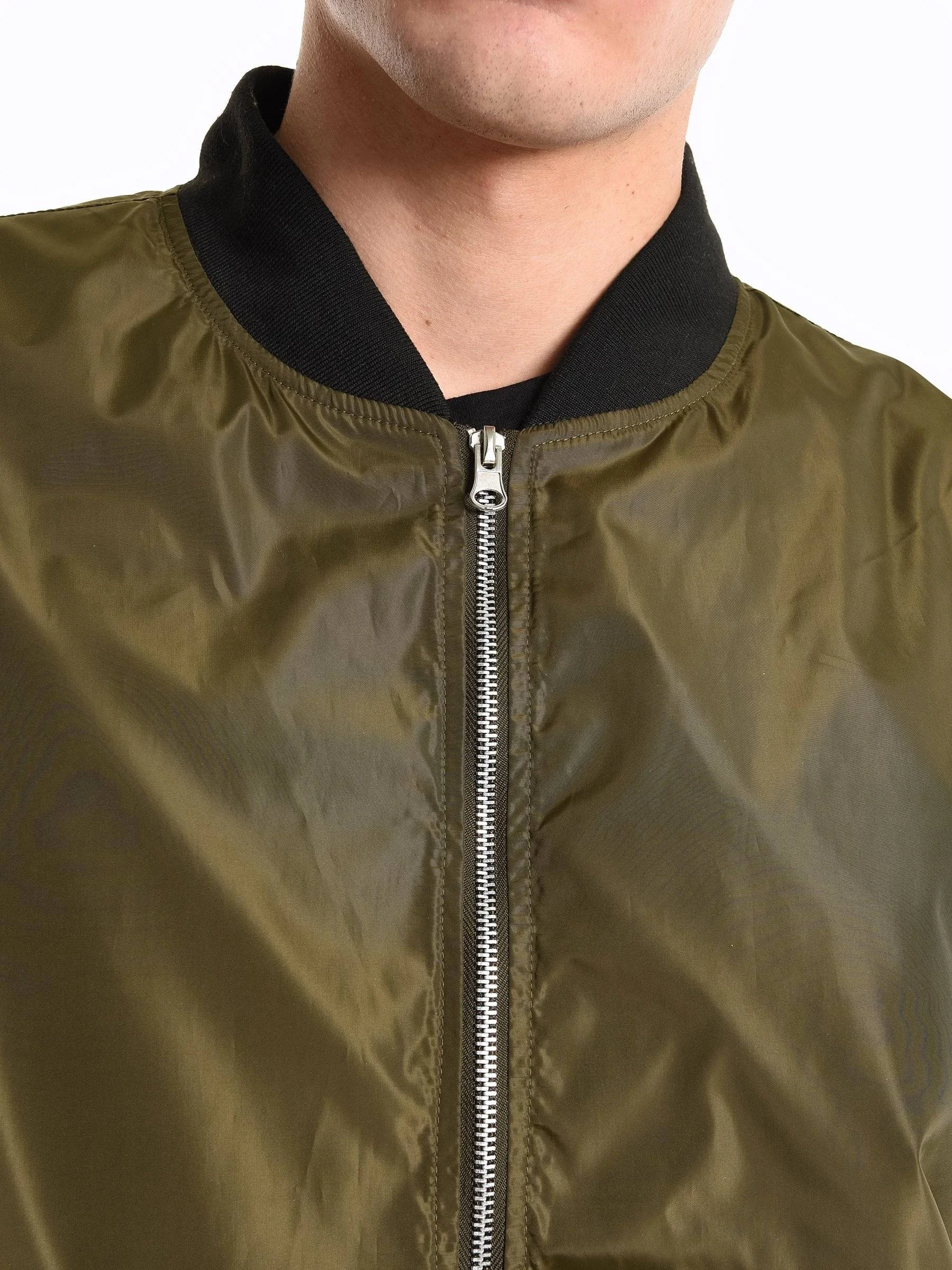 New Custom Unisex MA1 Flight Pilot Jacket Winter Satin Wool Padded Classic Bomber Style Fur Decoration Leather Polyester Fabric