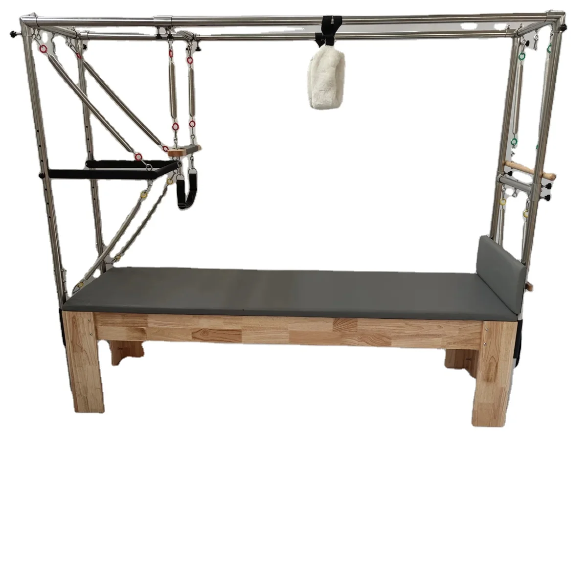 leather imported spring tower equipment core studio combo combination bed pilates reformer cadillac