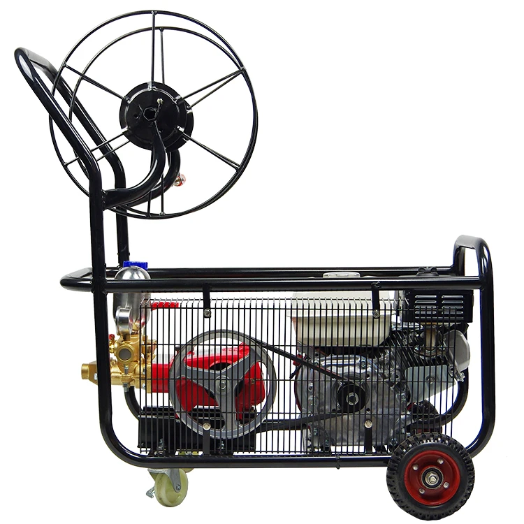 Фумигатор парковочное сельскохозяйственное оборудование Gx160 бензиновый двигатель Htp поршневой насос мощный распылитель машина