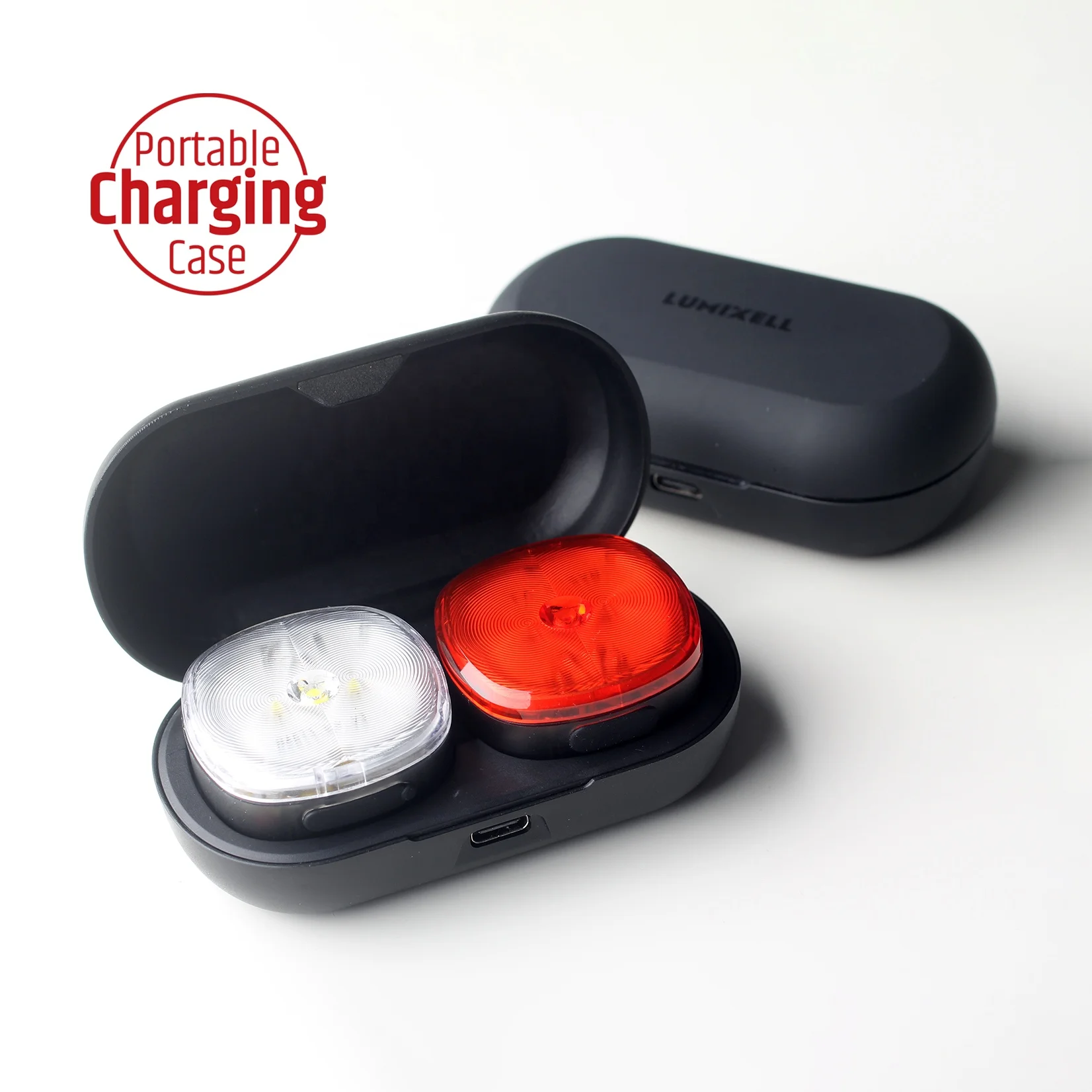 High Quality Bicycle LED Light Type-C Rechargeable Bike Light Combo Set with Charging Case Bicycle Taillight