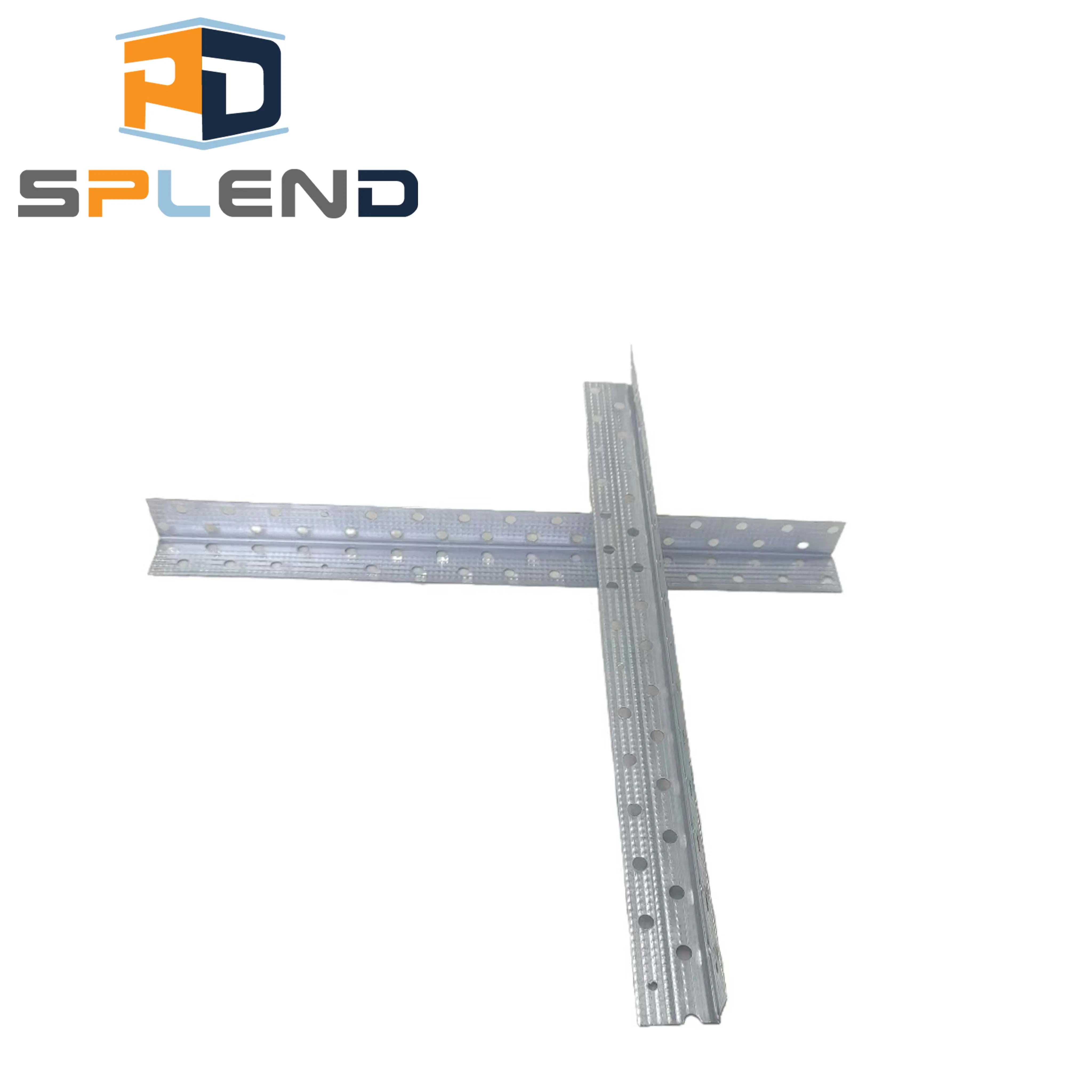 Direct Factory Supply Custom Steel Galvanized Profile Frame Metal Furring Wall Angle Gypsum Corner Bead Corner Protector