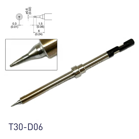  Паяльное жало T30 серии HAKKO микро-паяльник для подключения к FX2032 паяльная станция FX951 FX950 FM203 FM206 N2