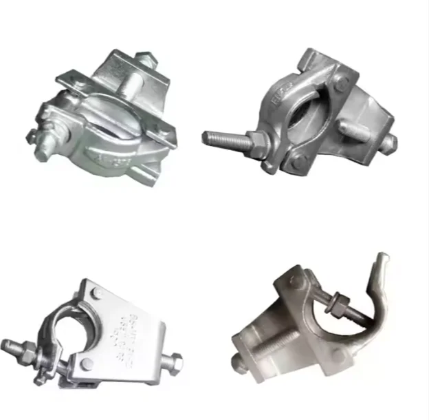 Steel Prop Gi Pipe Clamp Double Coupler for Ladder & Scaffolding Parts Drop Forged Swivel Fixed Scaffold Coupler
