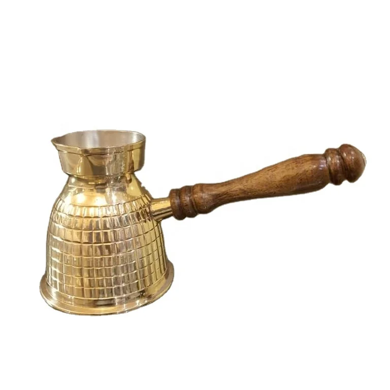 Brass Turkish Coffee Maker ibrik cezve new square