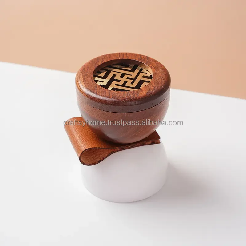 Hot Selling Wood craft Bakhoor Burner Handcrafted acrylic Tray Set Box For Home Decor luxury gift Ramadan Eid Arabic Oud Burners