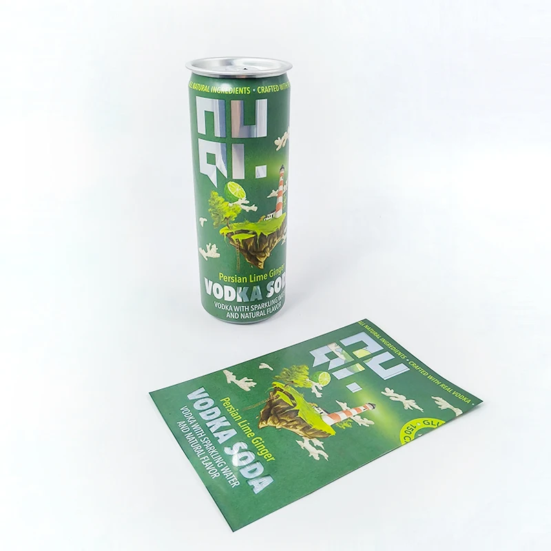 GH-Printing PVC Shrink Sleeve Label for Beverage Bottle