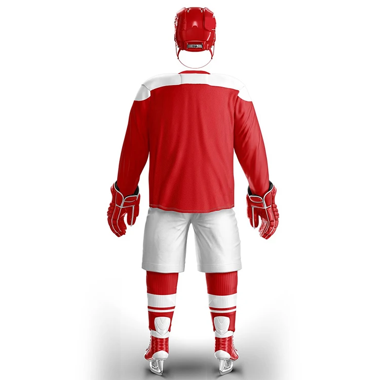 Sports Team Practice 100% Polyester Ice Hockey Jersey Custom Made Superb Quality Men Wear Ice Hockey Uniform
