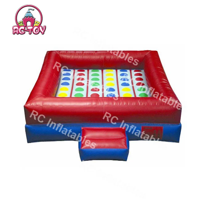 Funny Interactive Game Popular Giant Twister Games Inflatable 3D Twister For Kids And Adults