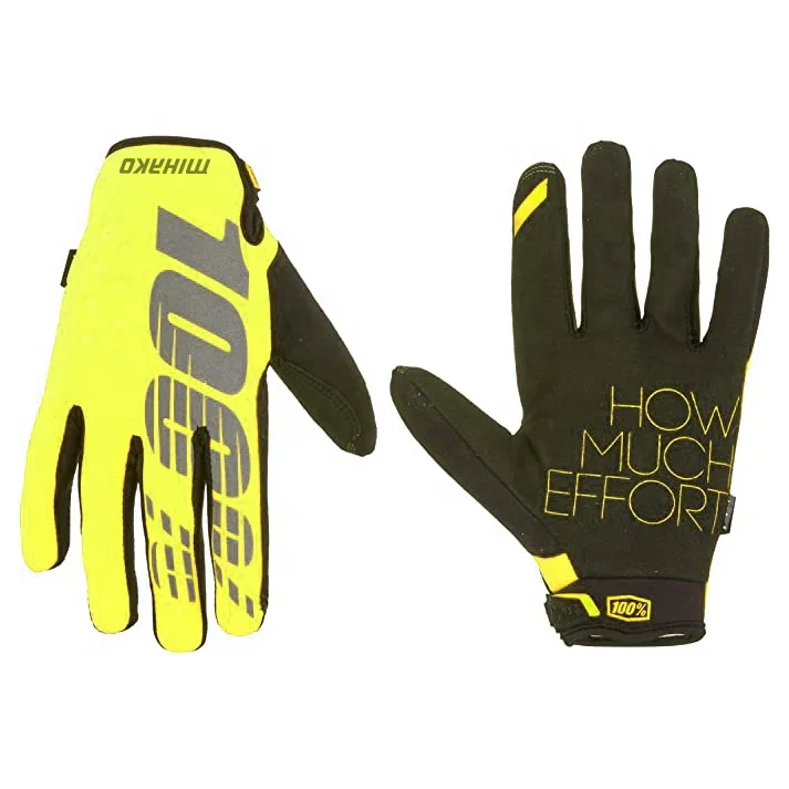 Перчатки BMX для гоночного горного велосипеда водонепроницаемые перчатки с гелевой подкладкой пальцами работы сенсорным экраном