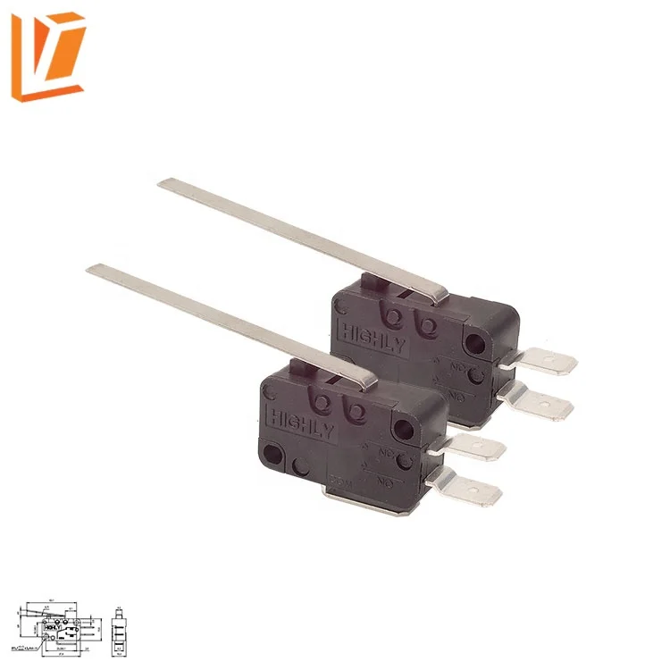 VT16011-C2 Short hinge lever roller lever type micro switch