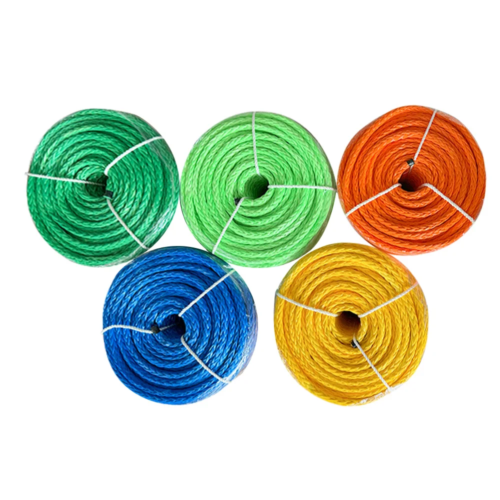 Высокопрочный многоразмерный 12 нитей синтетический 100% Uhmwpe морской Канат для швартовки