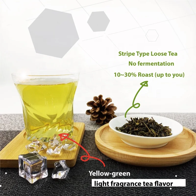 Зеленый чай RTS Paochong Babo пузырьковый индивидуальная упаковка для похудения